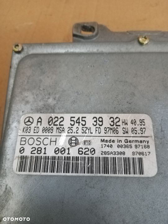 Komputer sterownik silnika Mercedes W210 2.9 TD A0225453932 - 2