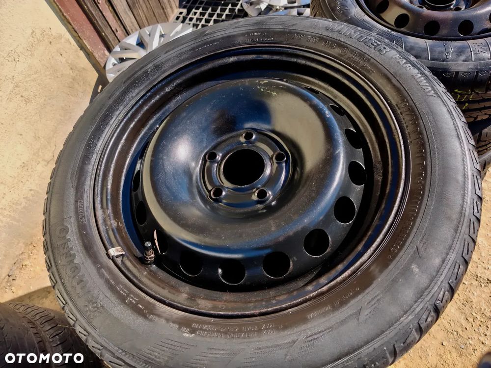 5x114,3 5x114 Felgi Stalowe stal 16 Koła Zimowe Zima RENAULT LAGUNA III 3 MEGANE 3 SCENIC 3 FLUENCE NISSAN LEAF JUKE PRIMERA P12 205/55 6mm Legnica ALU-RAD - 1