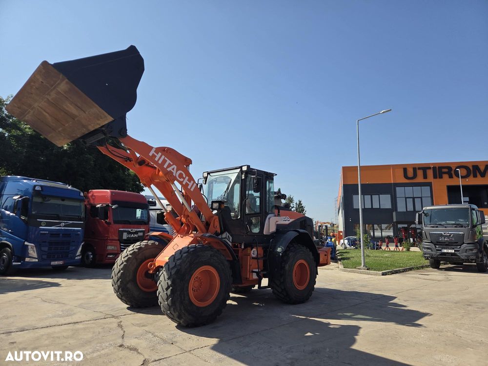 Hitachi ZW150-6, 2018, 5.304h, 21.348km, cupa 2,5mc, Masa 14 tone, cupla rapida, anv Michelin 80% ok, cantar, camera spate masalier, FULL OPTION, filtru suplimentar, Aer cond, rulat in Germania, posibilitate leasing, STARE FOARTE BUNA-PROMOTIE 69.900 EUR+Tva - 11