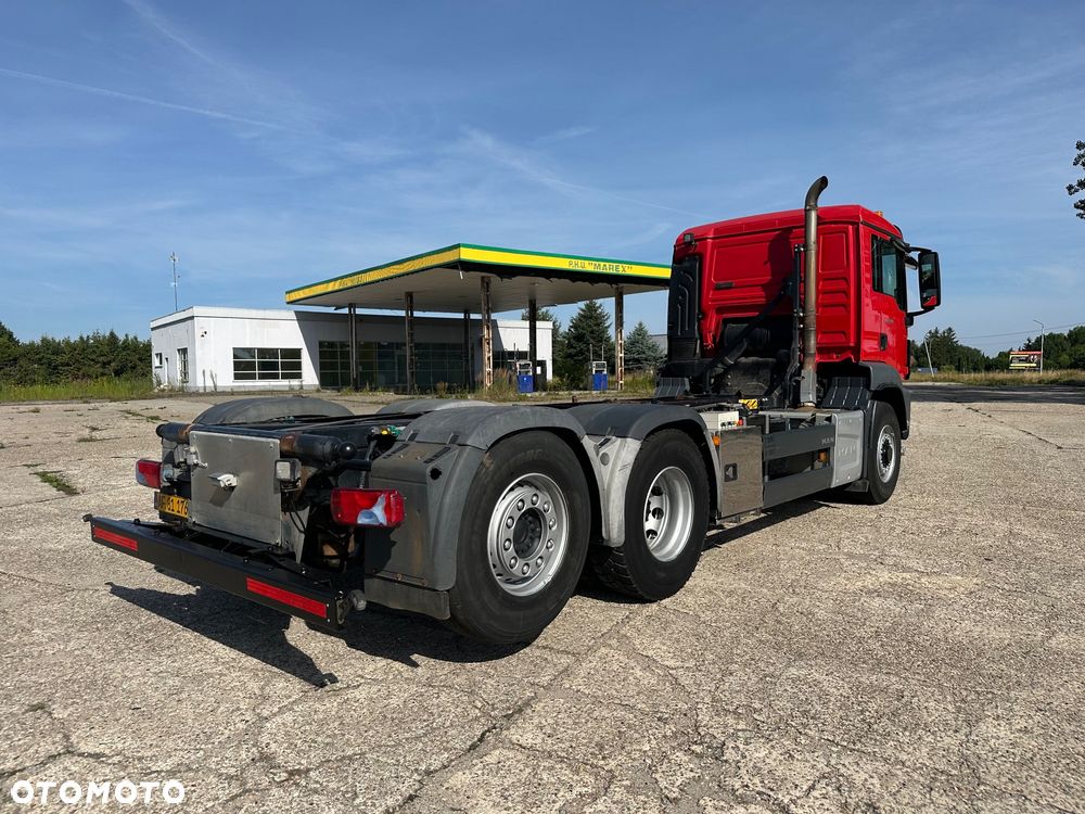 MAN TGS 26.360 6X4X2  HYDRODRIVE  180tys km POD ZABUDOWE ASENIZACYJNY  WYWROTKA - 7
