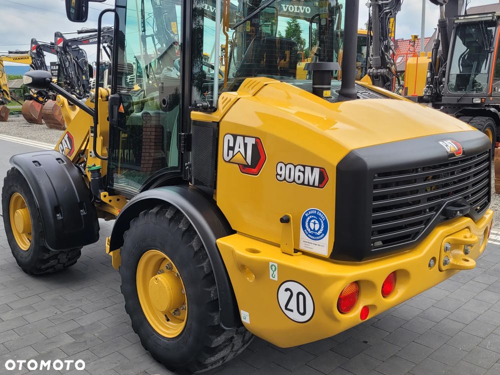 Caterpillar 906M / nowy model 2022r. / łyżka otwierana + widły / SUPER STAN - 14