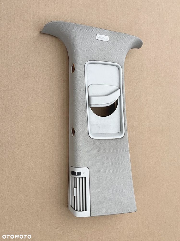 OSŁONA TAPICERKA POSZYCIE SŁUPKA B LEWA PRAWA MATERIAŁ VW T5 LIFT CARAVELLE TRANSPORTER 7H5867243 7H5867244 - 6