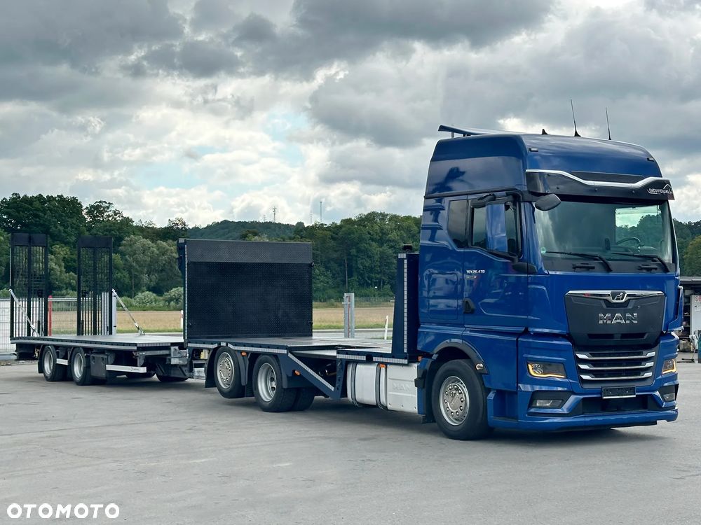 MAN TGX 26.470 * LAWETA 6,60 m + PRZYCZEPA * 6x2 * STAN BDB - 5