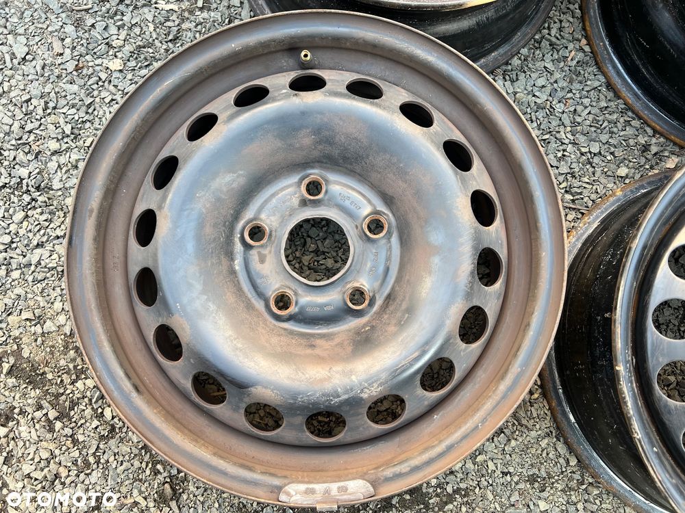 4x FELGA STALOWA FELGI STALOWE R15 6J 5x112 ET47 SKODA OCTAVIA II  SEAT AUDI A4 A6 VW CADDY 1K0601027C - 6