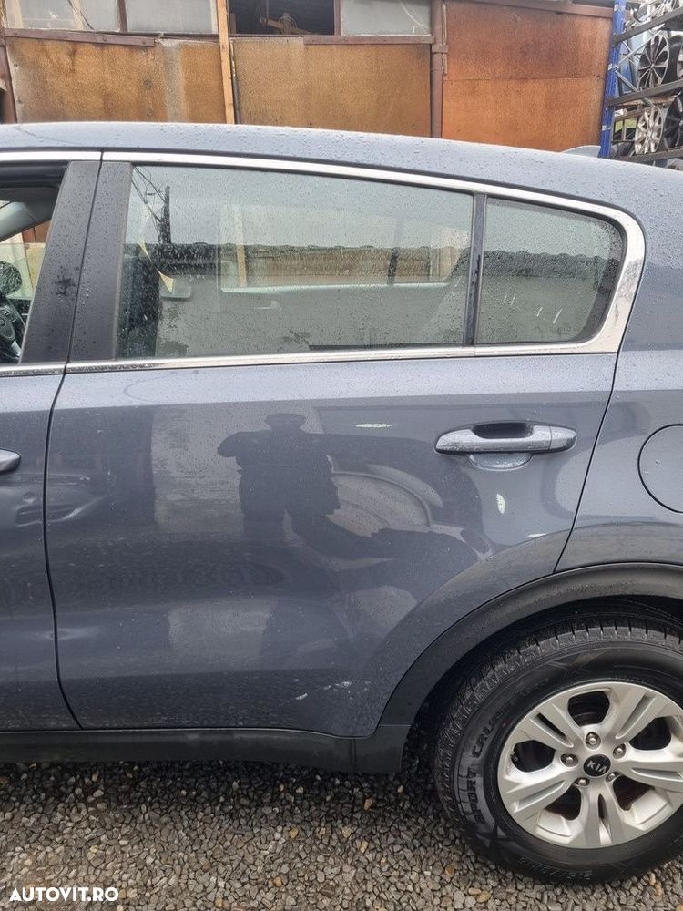 Usa Stanga Spate Kia Sportage IV 2016 - 2018 SUV 4 Usi Palnetenblau Metalizat D7 (1355) - 1