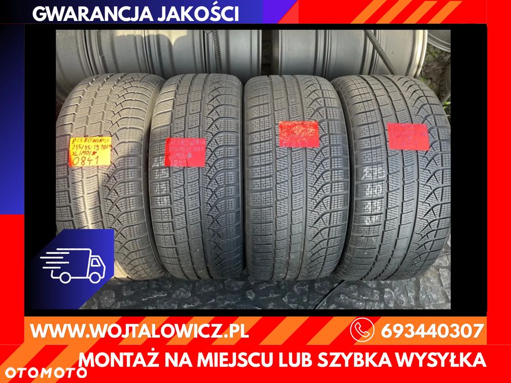 275 40 19 + 245 45 19 Pirelli P Zero Winter Zima BMW Mercedes 4szt.
