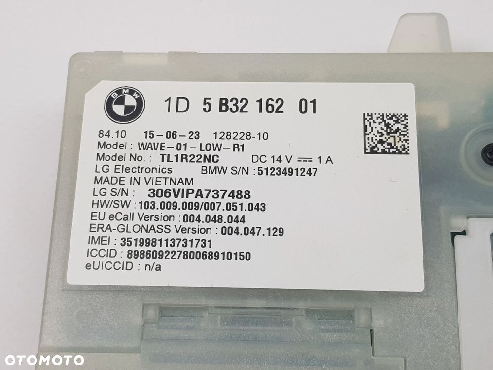 NOWY ORYGINALNY Wzmacniacz Moduł Antenowy BMW X5 G05 X7 G07 5B32162 - 7