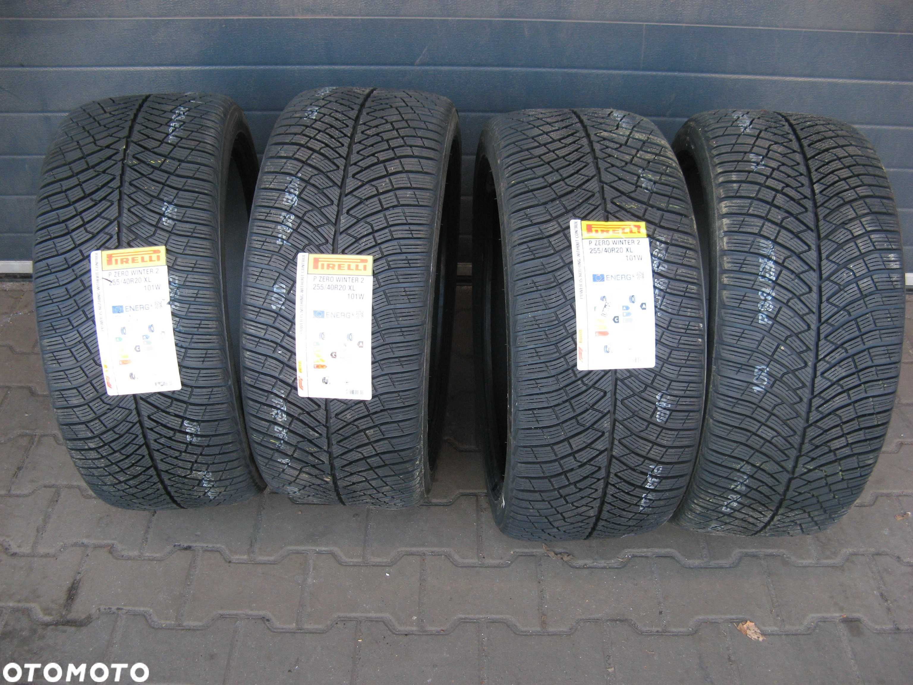 255/40R20 101W XL FR  PIRELLI P Zero Winter 2 - 4szt. NOWE - 1