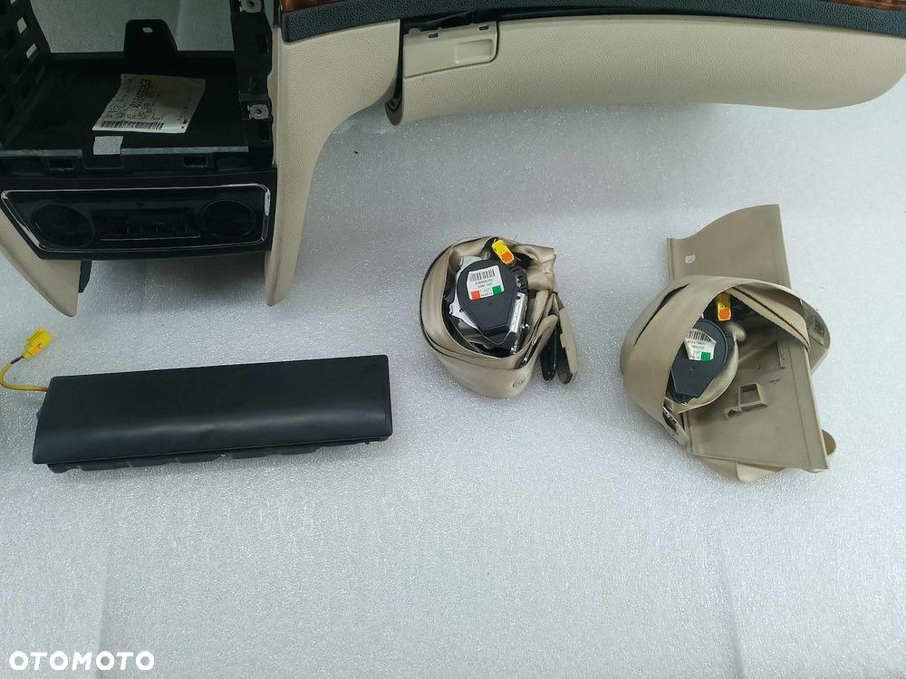 DESKA ROZDZIELCZA,KONSOLA PODUSZKI SENSOR PASY SKODA SUPERB II 3T1857007C - 11