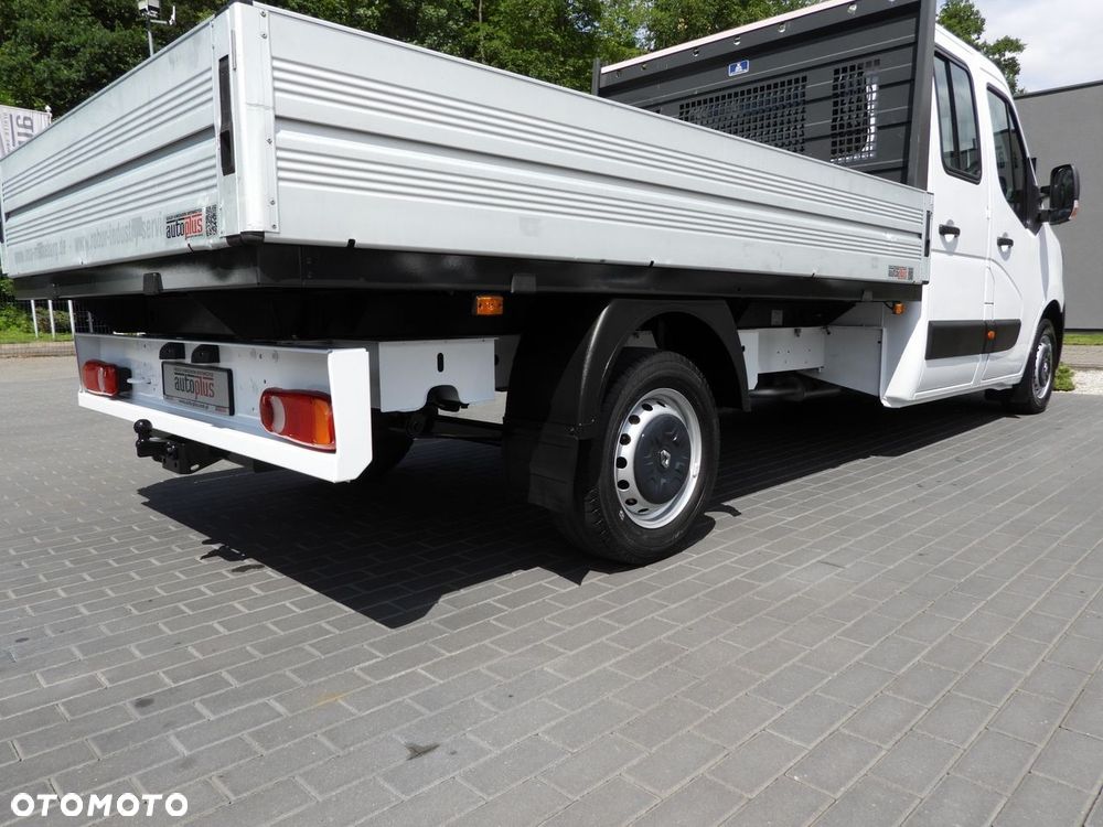 Renault MASTER SKRZYNIA PODWÓJNA KABINA DOKA 7 MIEJSC LEDY KLIMATYZACJA  135KM - 17