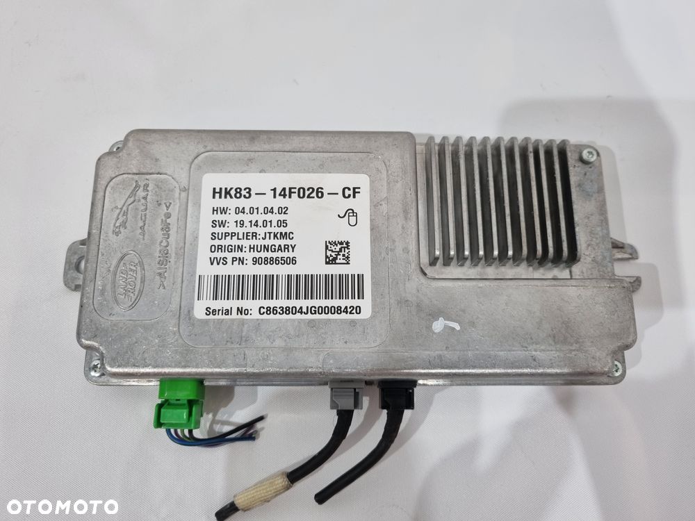 JAGUAR XE XJ F-PACE STEROWNIK MODUŁ KAMERY HK83-14F026-CF - 4