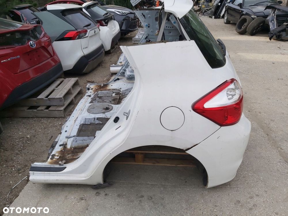 Toyota Auris I LIFT zderzak klapa błotnik pas tył - 3