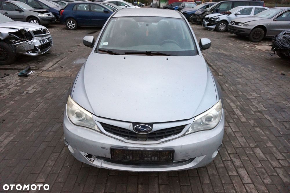MASKA ZDERZAK BŁOTNIKI LAMPY IMPREZA III GH C6Z  SUBARU 2007-2011 SREBRNY PRZÓD KOMPLETNY - 3