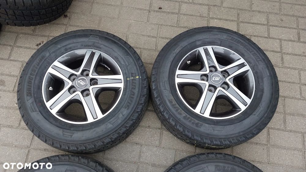 Komplet kol aluminiowych DUCATO BOXER JUMPER 6Jx15 ET68 5x118 215/70r15C - 13