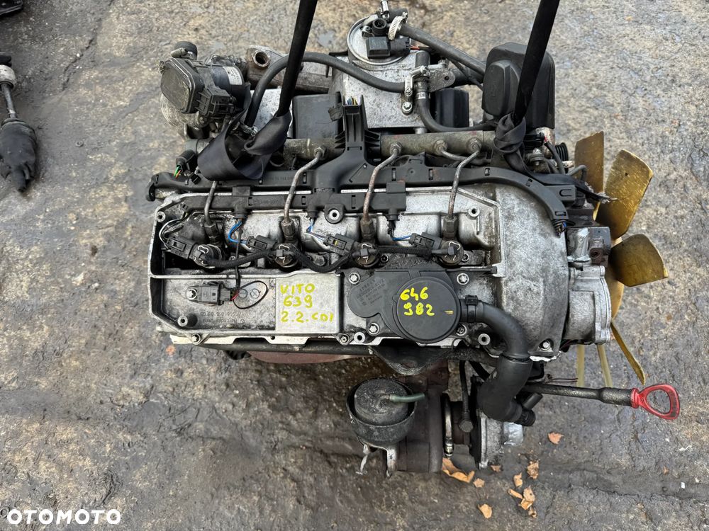 Silnik kompletny Mercedes Vito 2.2CDI 646982 - 2