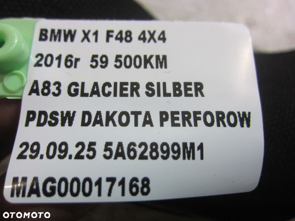 BMW X1 F48 B46 F56 PRZEWÓD POWIETRZA RURA INTERCOOLERA 13717637197 7637197 - 13