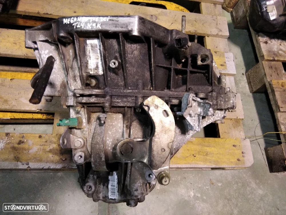 CAIXA DE 6 VELOCIDADES RENAULT MEGANE II 1.5DCI TL4K9K TL4k9k TL4A000 TL4A001 TL4001 TL4000 TL4A014 - 2