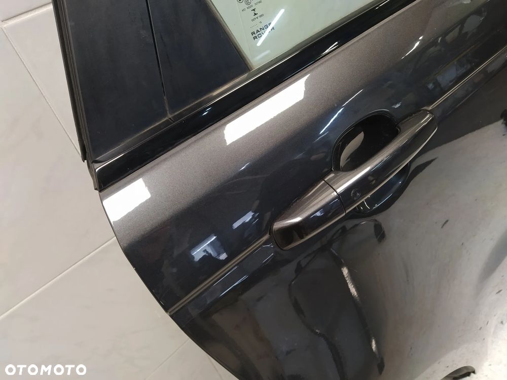 RANGE ROVER SPORT L494 DRZWI PRAWY TYŁ TYLNE SZYBA LOGOWANA KLAMKA KOLOR CORRIS GREY UK ORYGINAŁ - 8