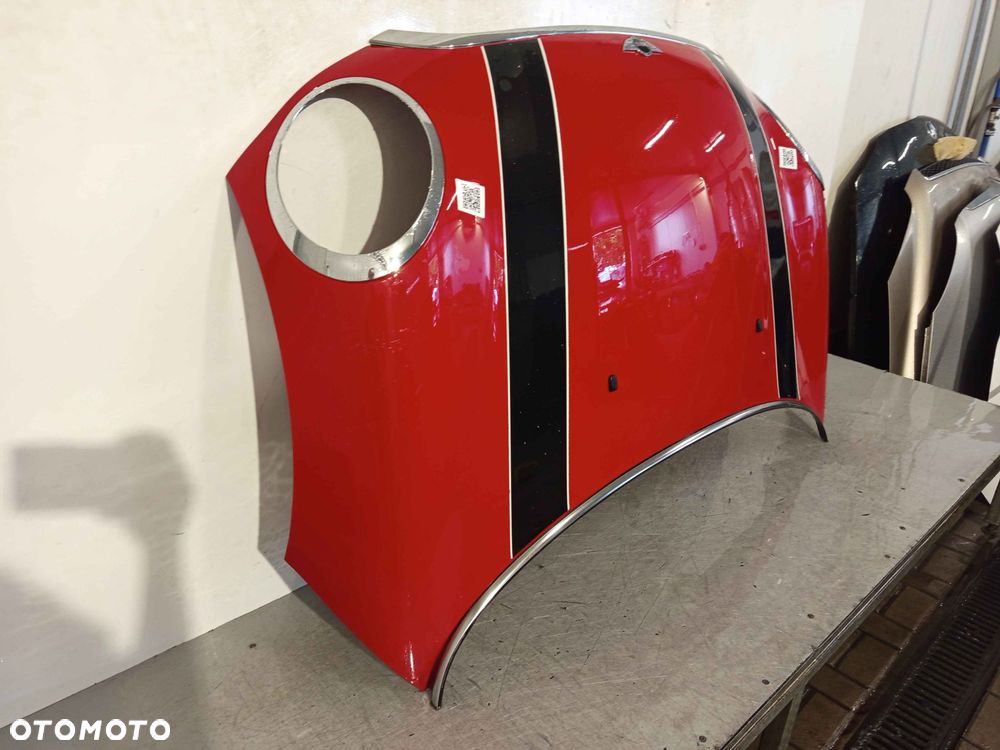 + MASKA POKRYWA SILNIKA DO MINI COOPER R56 R55 851/3 CHILI RED CZERWONA - 3