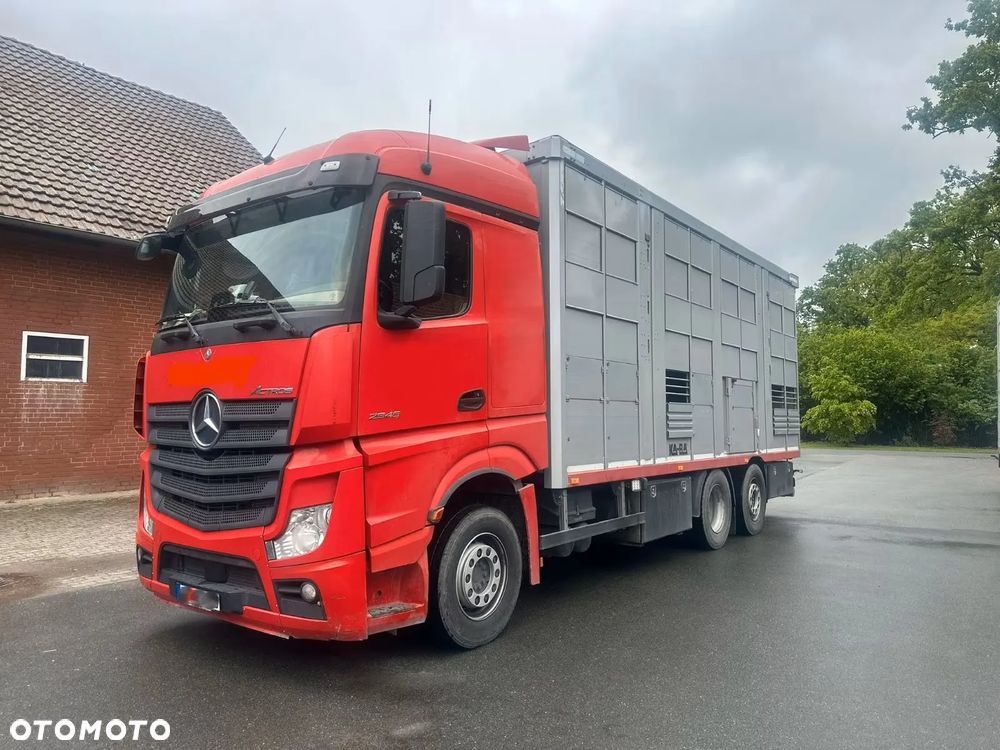 Mercedes-Benz Actros 2545 Kaba 3-Piętrowy | Transport Zwierząt | Euro 6 | Retarder | 285 tys. km - 2