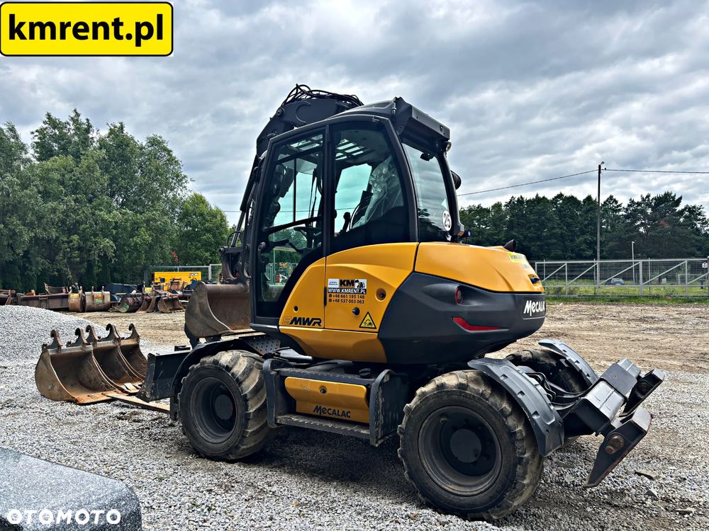 Mecalac 9 MWR KOPARKA KOŁOWA 2021R | 11 MWR, 15 MWR, KOMATSU PW 98, TEREX TW 95 110, WACKER NEUSON 100, YANMAR - 13