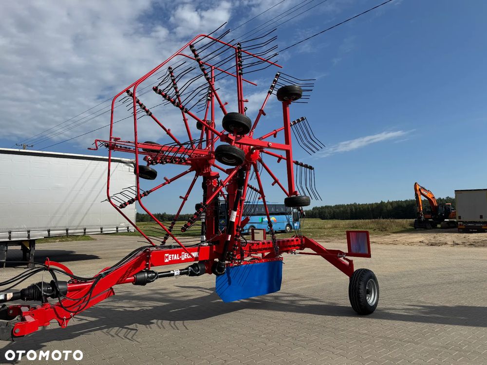 Zgrabiarka 2-karuzelowa 6,8m 7,3m Metal-Technik - 1