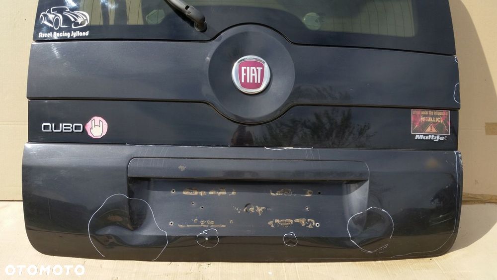 KLAPA TYŁ TYLNA FIAT QUBO CITROEN NEMO PEUGEOT BIPPER Z SZYBA - 3