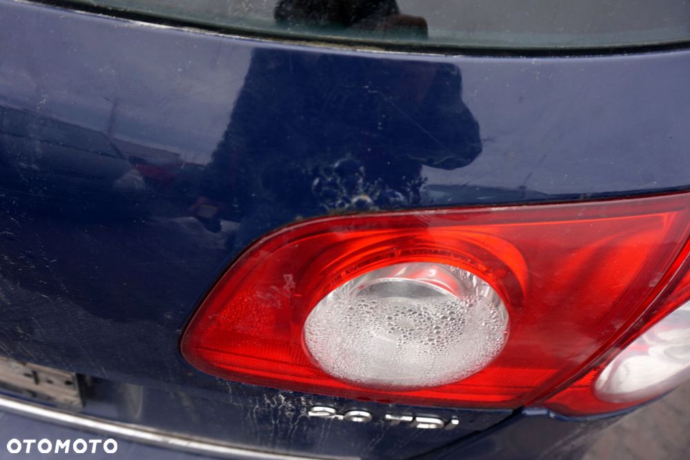 KLAPA BAGAŻNIKA TYLNA PASSAT B6 KOMBI LA5E  GRANATOWY VOLKSWAGEN 2005-2010 - 4
