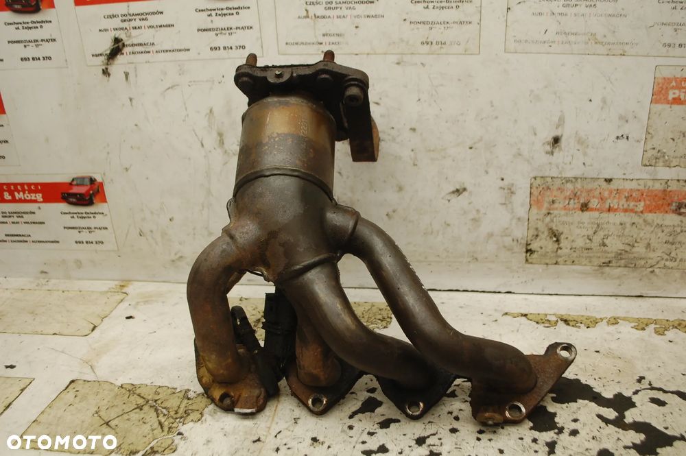 KOLEKTOR WYDECHOWY KATALIZATOR 036178EA SEAT IBIZA III IV 1.4 16V VW SKODA AUDI SEAT LEON I - 10