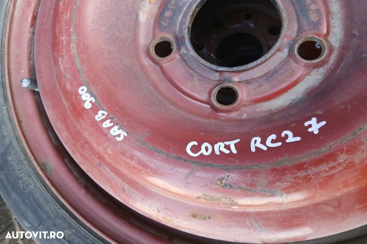 Roata de rezerva slim R15 4.00BX15H2 ET49 4.00BX15H2 ET49 Saab 900 2 - 2