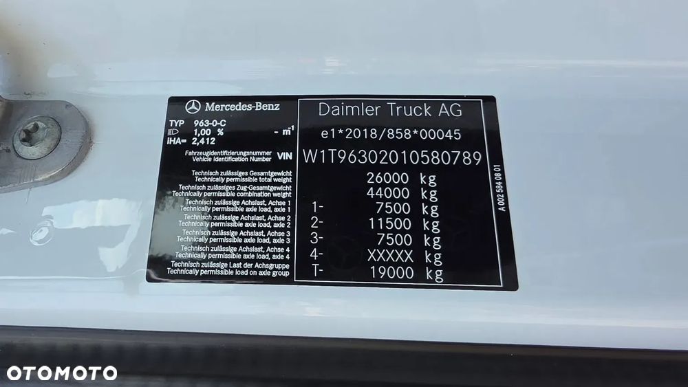 Mercedes-Benz ///ACTROS///MP5///2545///2022 ///BDF///NOWY///5 TYŚ KM PRZEBIEG/// FULL LED///VIRTUAL COCPIT///TABLET/// SALONKA///STAN JAK FABRYCZNIE NOWY - 40