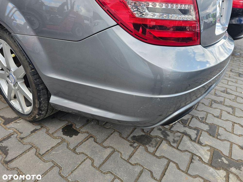 mercedes c w204 sedan zderzak tylny tył pakiet amg lift 792 sedan coupe pdc - 4