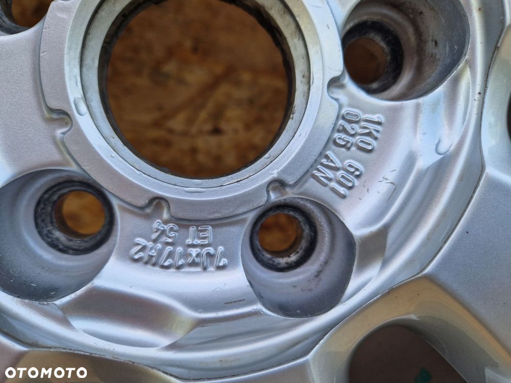 VW FELGI ALUMINIOWE ET54 7Jx17 57,1mm 1K0601025AN OPONY CONTINENTAL 225/45 R17 4,5-5 mm - 8