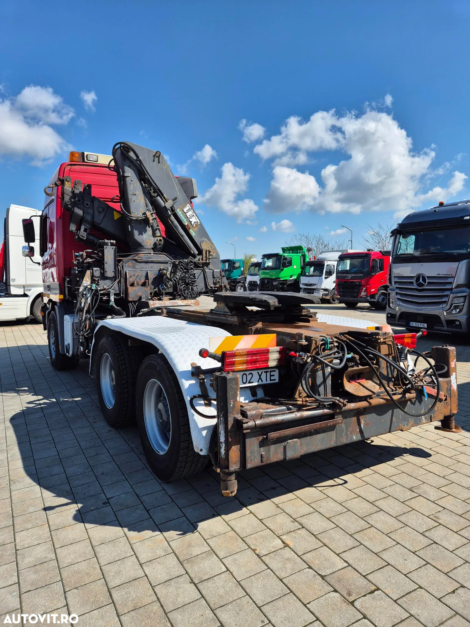 Mercedes-Benz Actros 2643 cu macara - 4