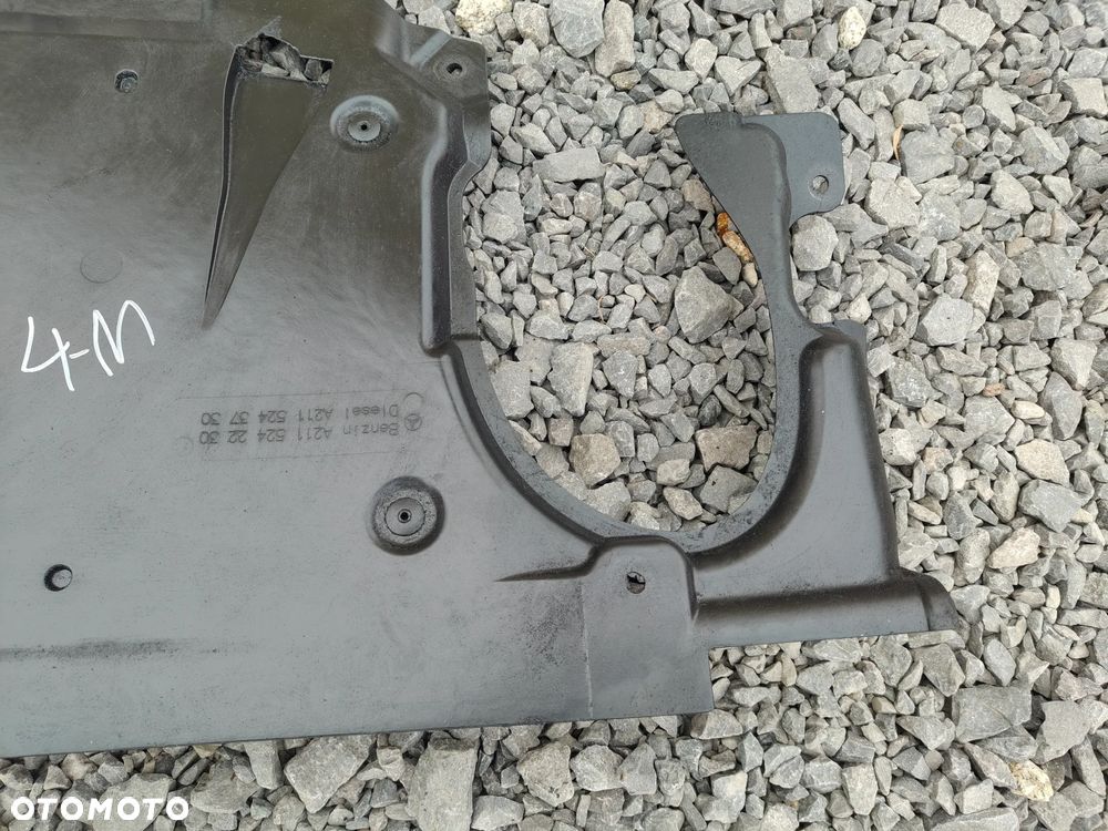 MERCEDES W211 4-matic 4x4 Osłona Pod Zderzak Zderzaka Silnik Skrzynie Biegów Oryginalna 4matic - 31