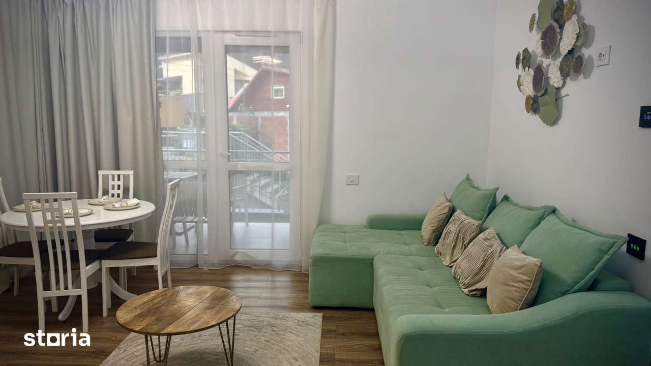 Apartament 2 camere Sinaia| Gradina 51 mp| Booking & Airbnb- Facilita — fotografia 2