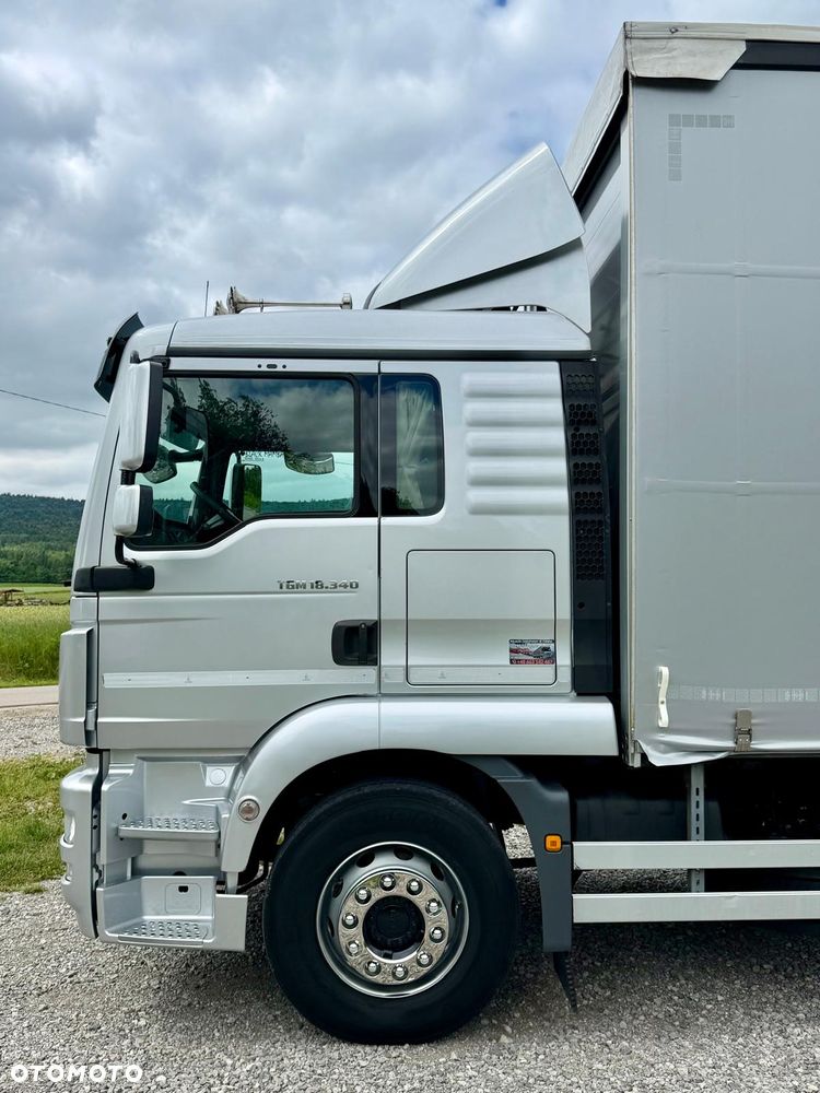 MAN TGM 18.340 / FIRANKA / 20 EURO PALET / SPROWADZONY /  9400 ŁADOWNOŚĆ  / E6 / AUTOMAT / WINDA / - 7