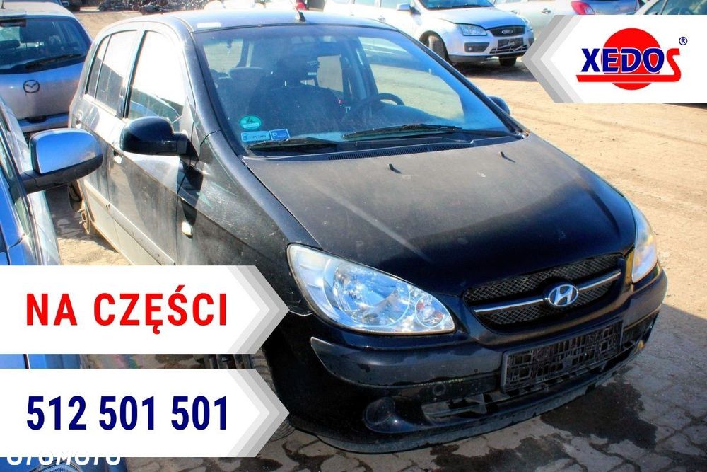 Hyundai Getz 2008 1.4i G4EE HB5D (MASKA, ZDERZAK, LAMPA, BŁOTNIK, DRZWI, SZYBA, FOTEL) - 1