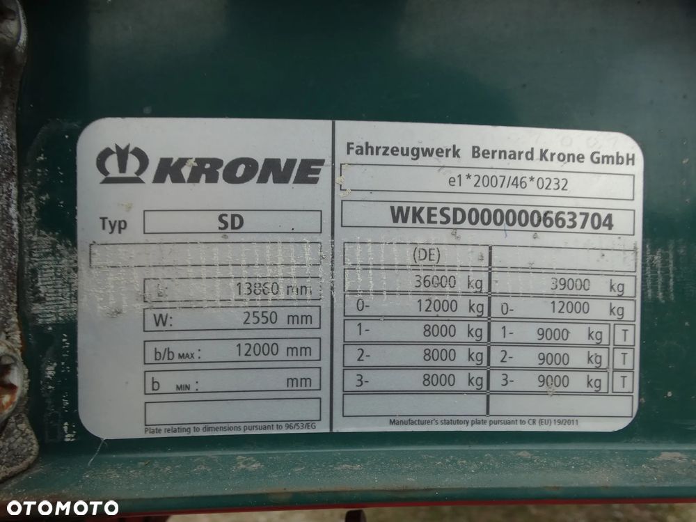 Krone SD firanka mega, - 13