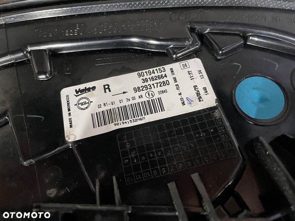 LAMPA TYŁ PRAWA OPEL CORSA F LED 90194153 39162664 9829317280 - 13
