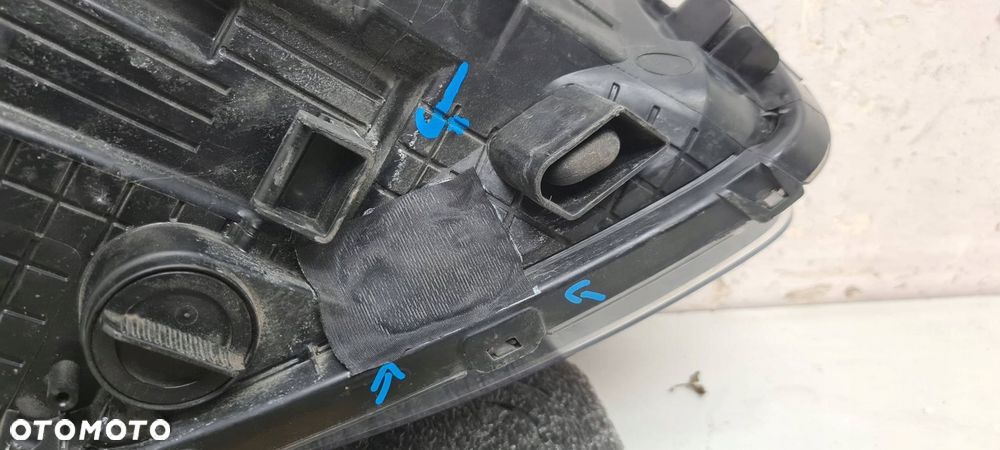 kia ceed ii lampa lewa reflektor soczewka h7+h7+led eu - 7