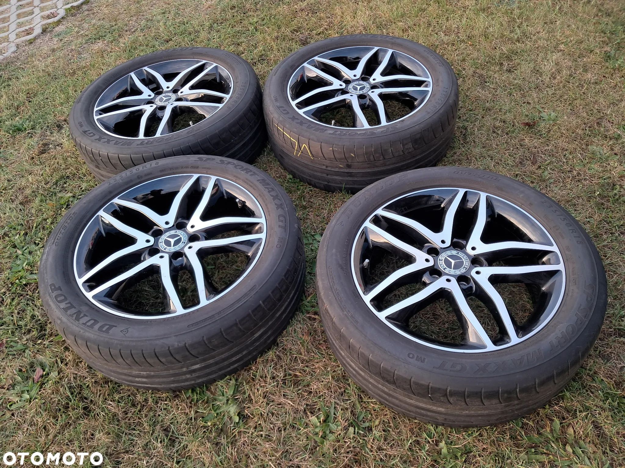 Fekgi aluminiowe Mercedes GLA B klasa a klasa Vito 447 7Jx18" et46 czujniki tpms - 1