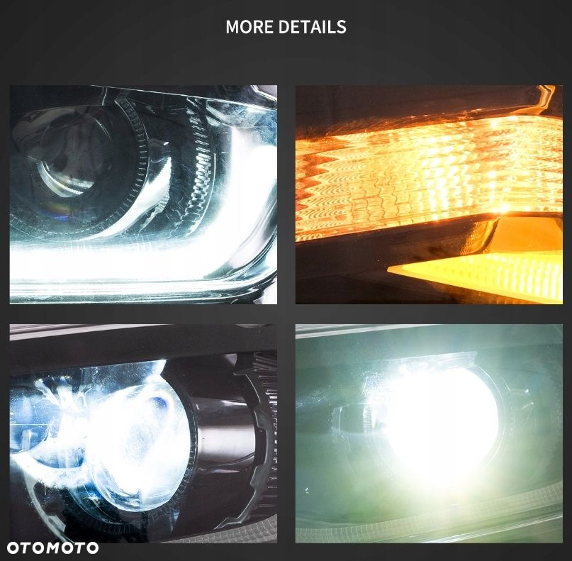 Reflektor Lampa kpl Vland Full Led Neon Tuning Chevrolet Camaro VI 6 2016- - 5