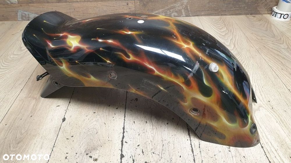 Błotnik tył lampa osłona lampy chrom Yamaha XVS1100 Drag Star Custom - 4