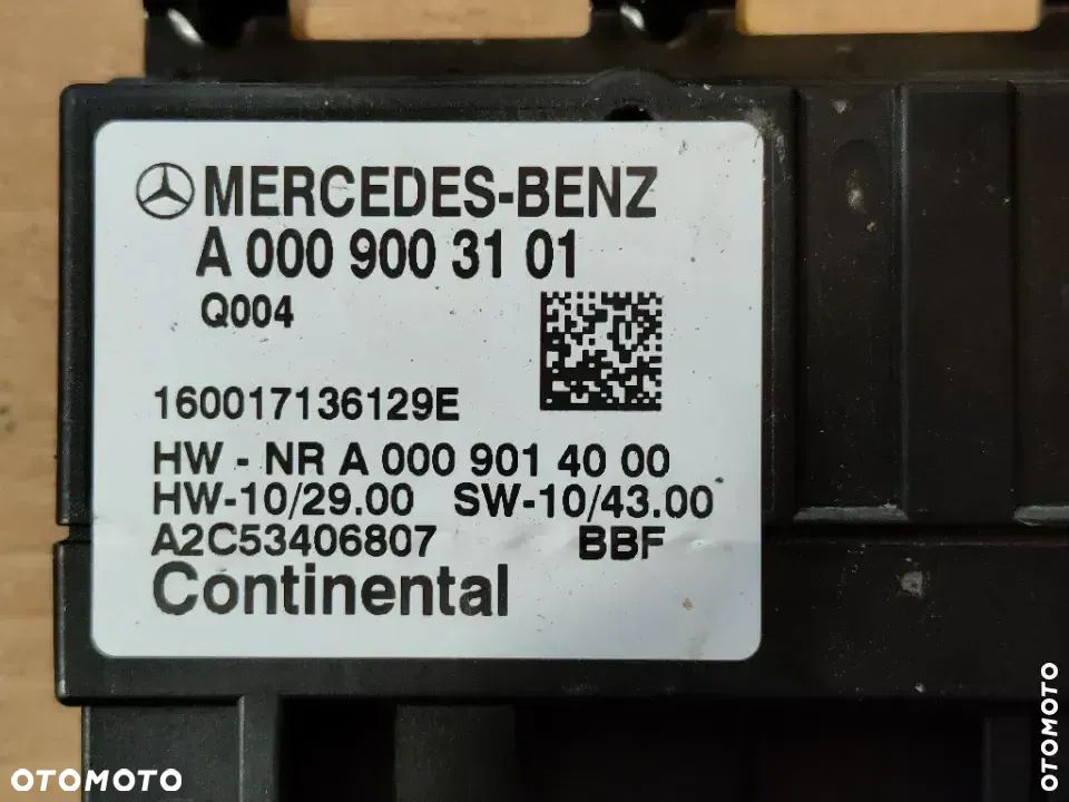 Moduł pompy paliwa Mercedes Sprinter 906 A0009003101 - 5
