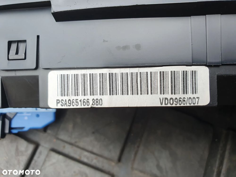 LICZNIK ZEGAR CITROEN XSARA PSA 9651667380 EUROPA - 3