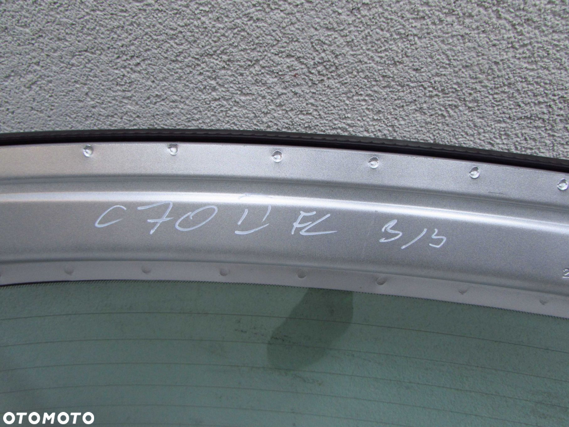 VOLVO C70 II CABRIO 06-13 SZYBA TYL TYLNA DACH POSZYCIE 426-26 - 10