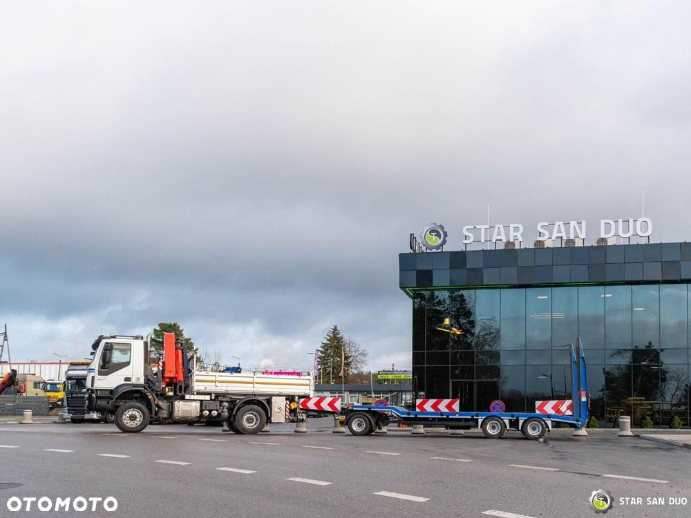 Iveco TRAKKER 450 4x4 PALFINGER PK 23001 EH HDS Żuraw Przyczepa  SCHWARZMÜLLER - 8