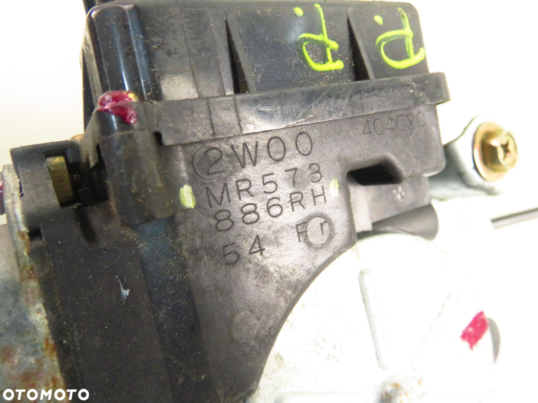 PODNOŚNIK SZYBY PRAWY PRZEDNI MITSUBISHI OUTLANDER I MR573886 MR573886RH - 2