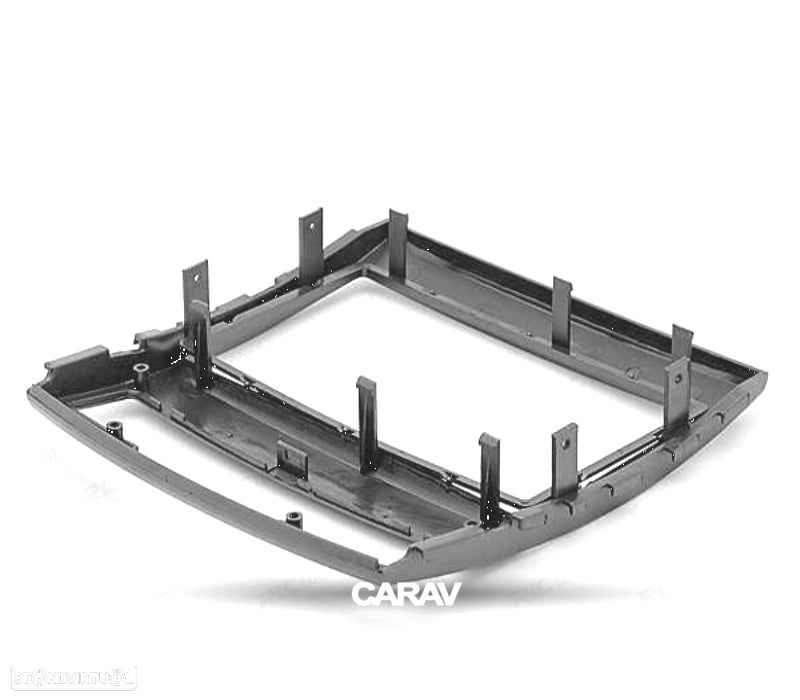 MOLDURA ADAPTADOR PRETO PARA RADIO 2-DIN SSANGYONG ACTYON 11-13 KORANDO 10-13 - 4